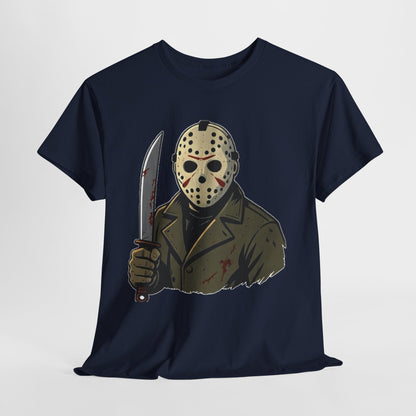 Horror Mask Killer Graphic Tee