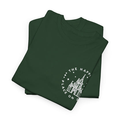 Castle Graphic Tee — "The Happiest Place on Earth" Theme Park T‑Shirt