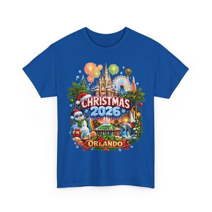 Christmas 2026 Orlando T-Shirt — Holiday Theme Park Souvenir Tee