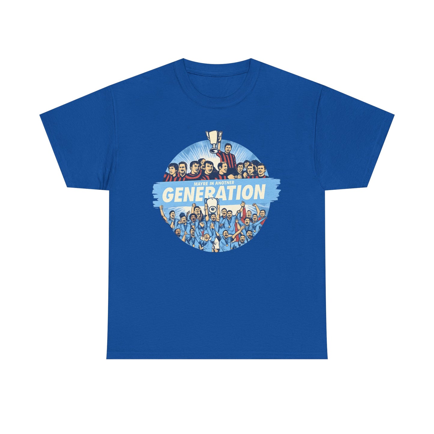 Manchester City Maybe in Another Generation Champions T‑Shirt — Retro Team Fan Tee