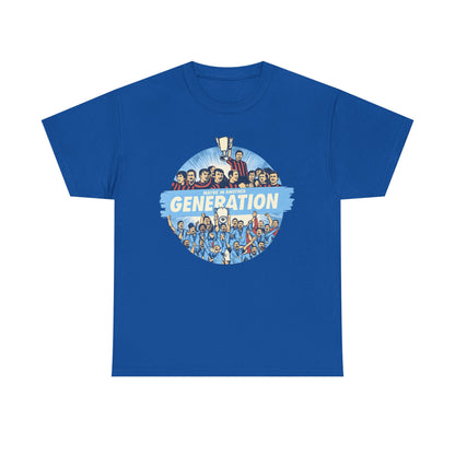 Manchester City Maybe in Another Generation Champions T‑Shirt — Retro Team Fan Tee