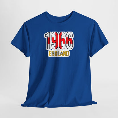 1966 England T‑Shirt – Retro World Cup Winners Football Tee