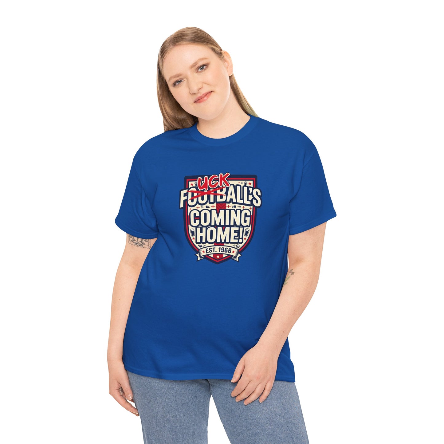 Provocative 'F*ck All's Football's Coming Home' Graphic Tee