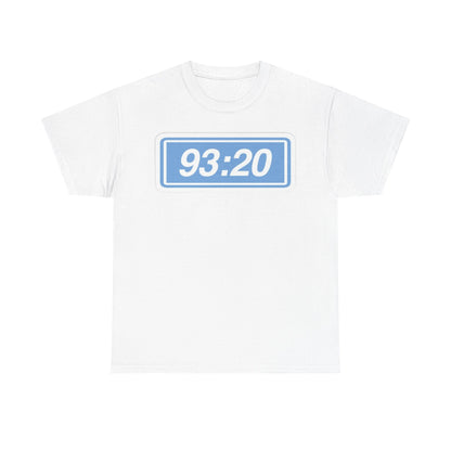 Manchester City 93:20 Tee — Minimal Retro Graphic T‑Shirt