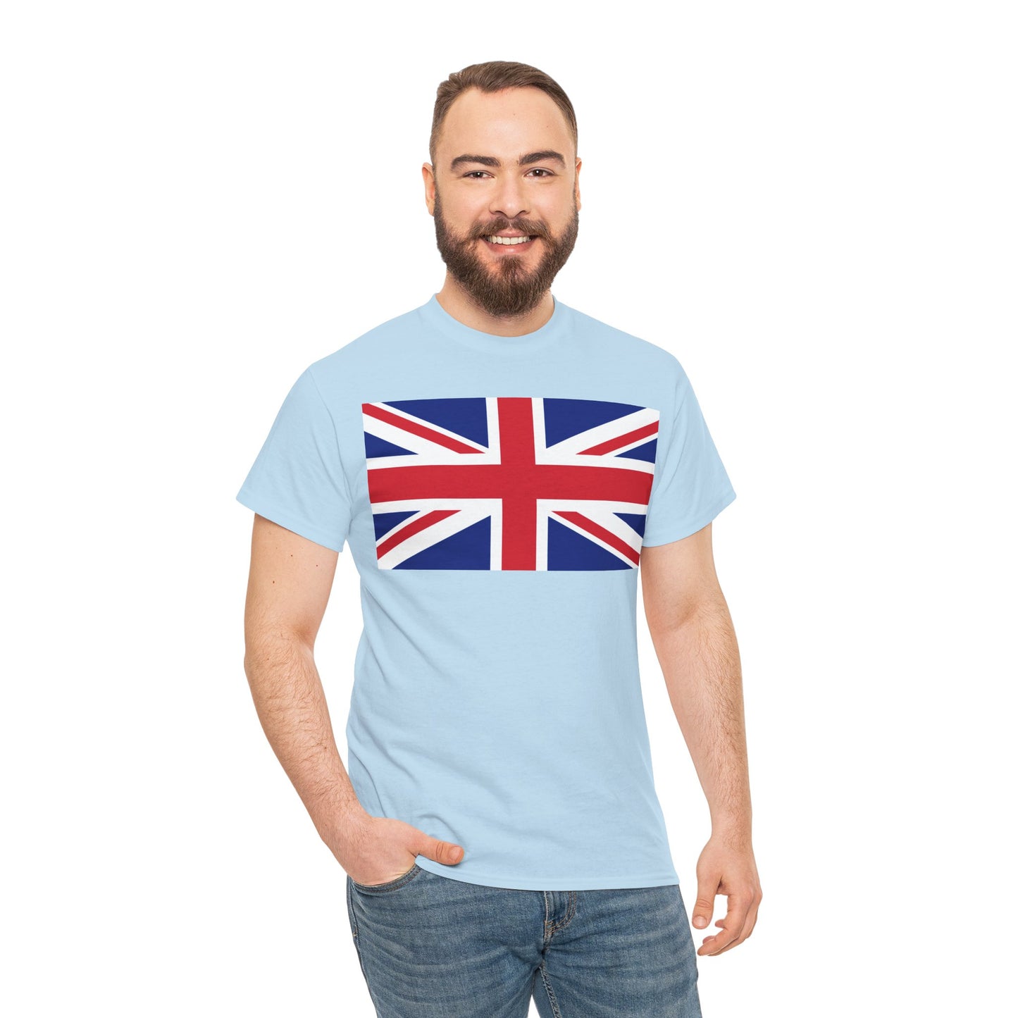 Union Jack Flag T‑Shirt — British Flag Tee for UK Pride & Travel