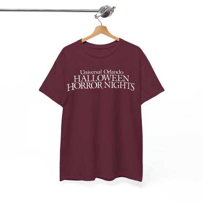 Universal Halloween Horror Nights T-Shirt — Universal Orlando Retro Logo Tee