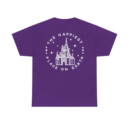 Castle Graphic Tee — "The Happiest Place on Earth" Theme Park T‑Shirt