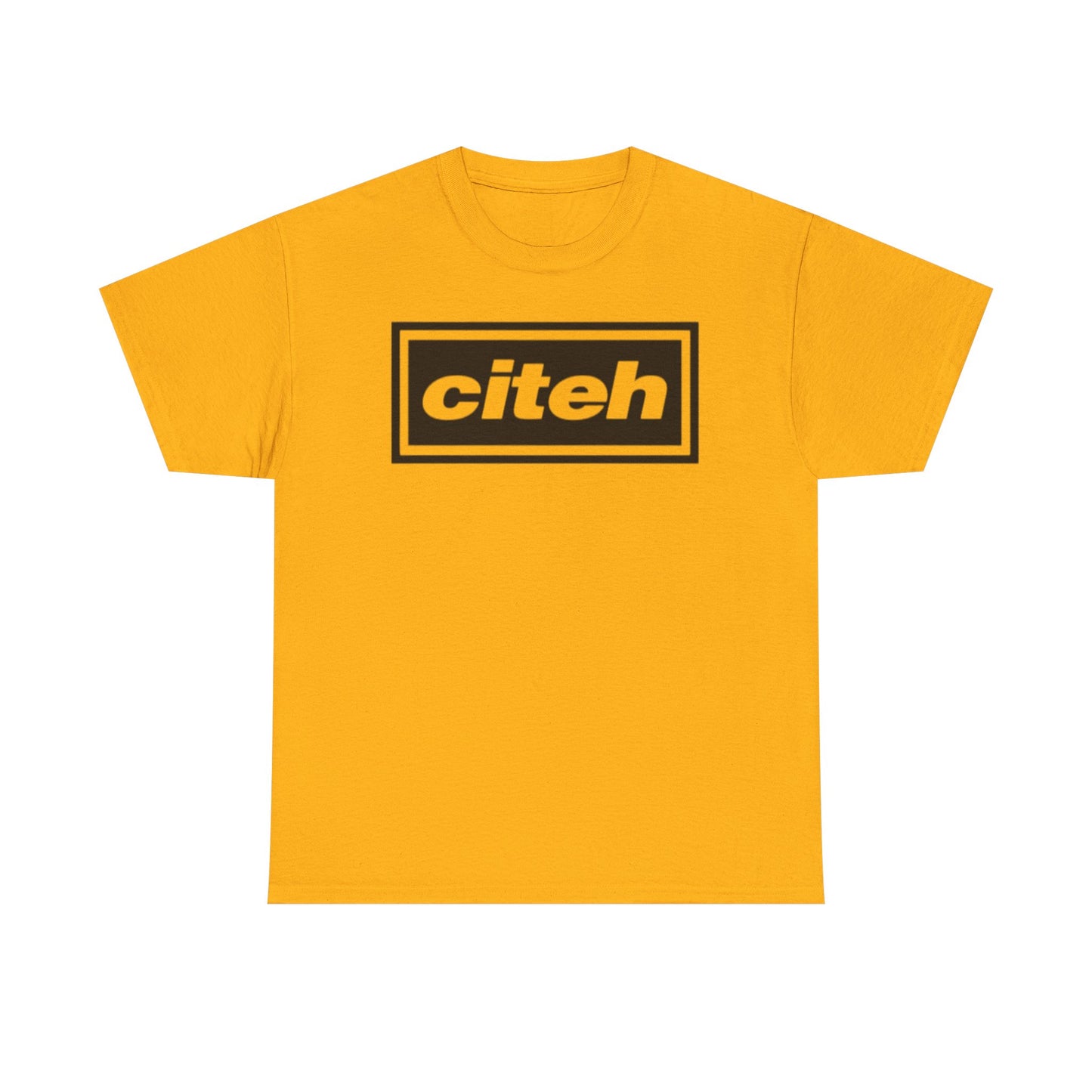 Manchester City Citeh Logo Tee — Minimalist Black Box Graphic T-Shirt