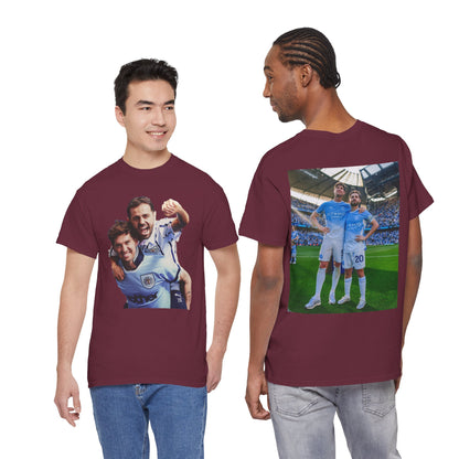 Bernardo Silva & John Stones Manchester City Legends T-Shirt