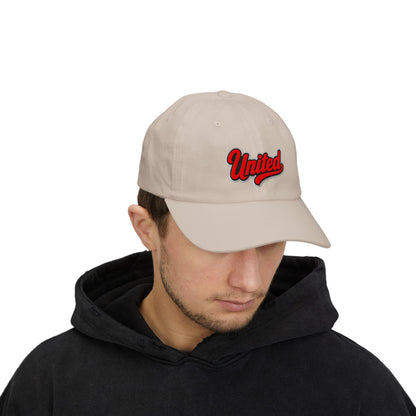 United Script Dad Cap