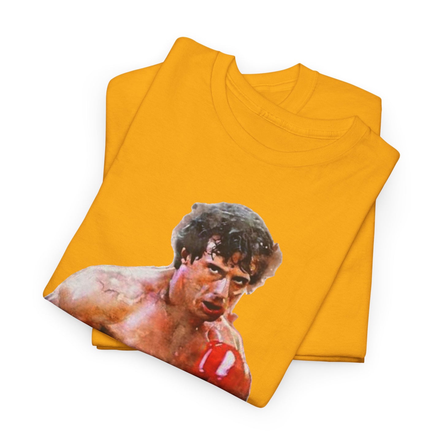 Boxing Rocky Balboa Graphic Tee – Retro Fighter Movie Shirt