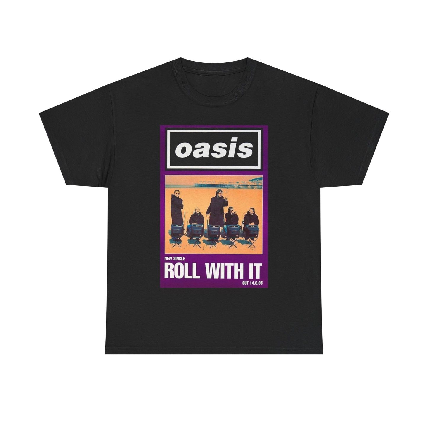 Oasis "Roll With It" Band Tee