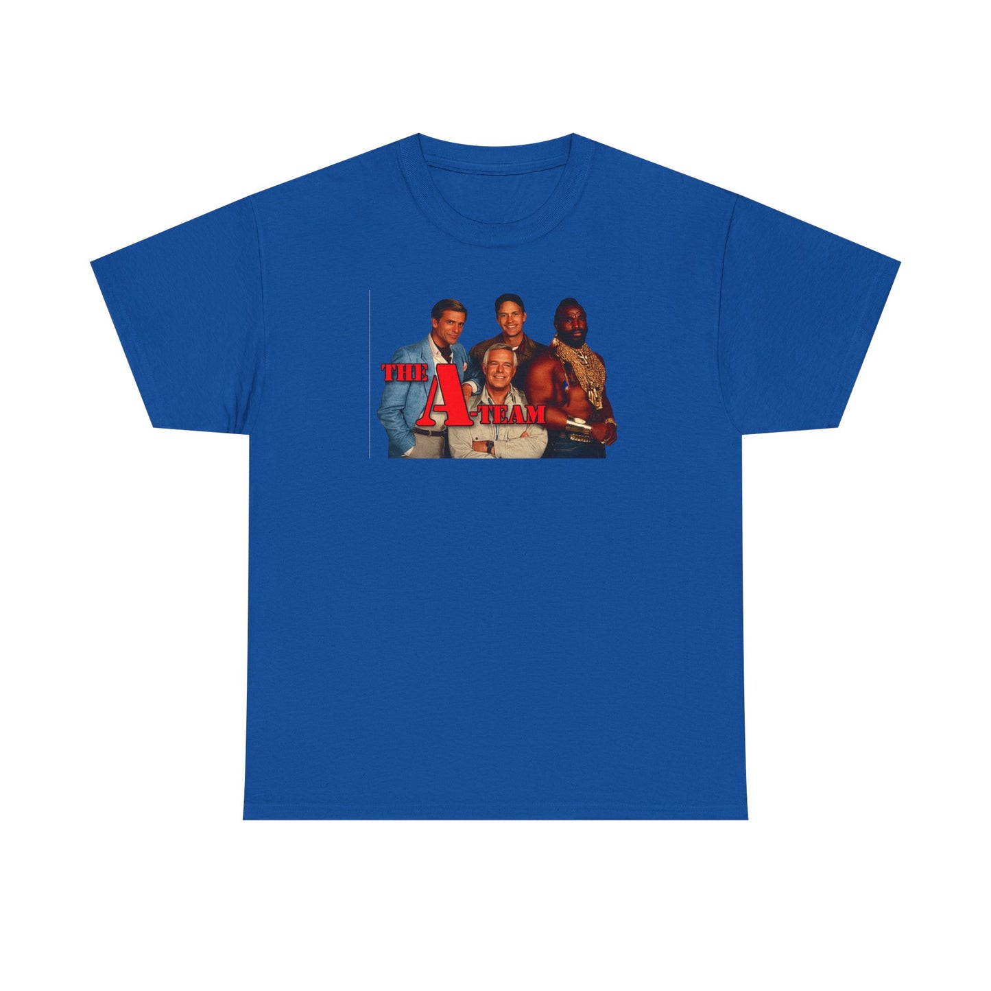 A-Team Graphic Tee — Retro TV Series Logo & Character Poster T-Shirt