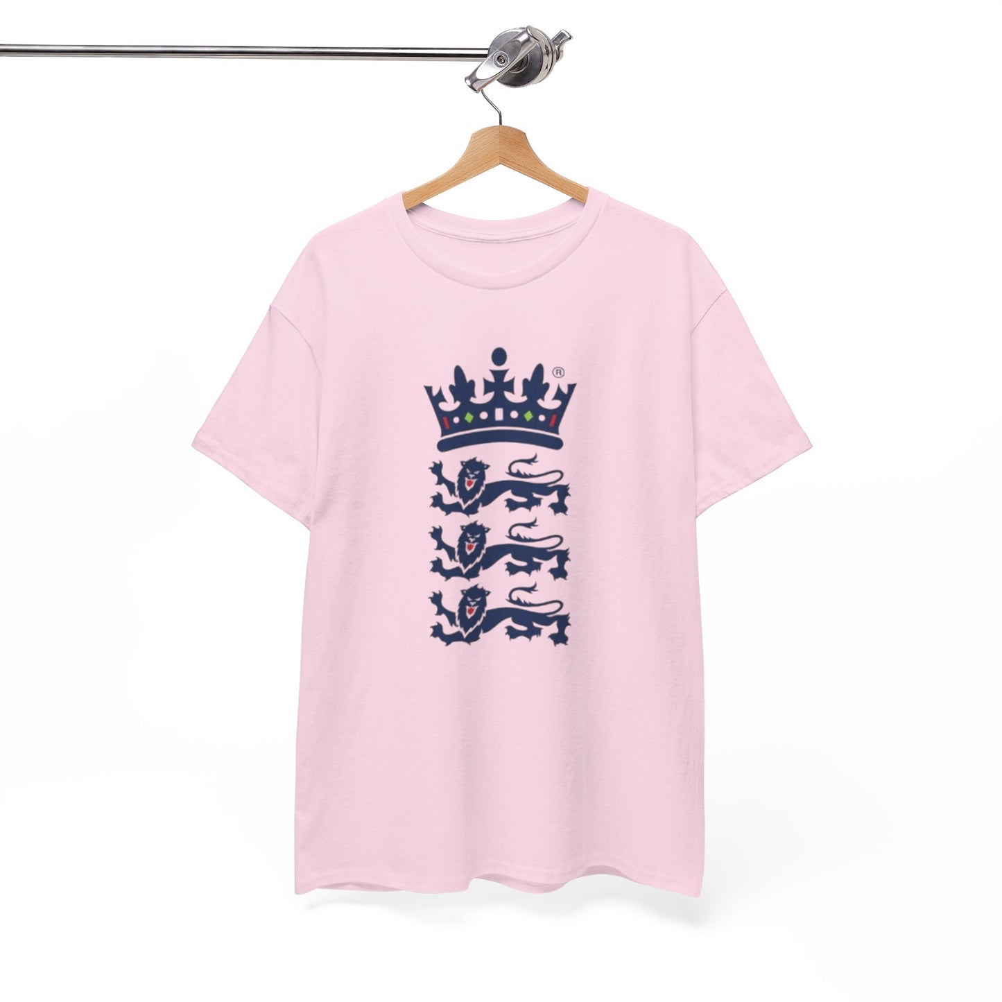 English Cricket T-Shirt — Vintage Cricket Crest Tee