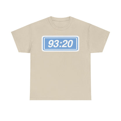 Manchester City 93:20 Tee — Minimal Retro Graphic T‑Shirt