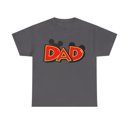 Disney Dad Mickey Ears T-Shirt – Retro Cartoon Dad Tee, Perfect Father’s Day Gift