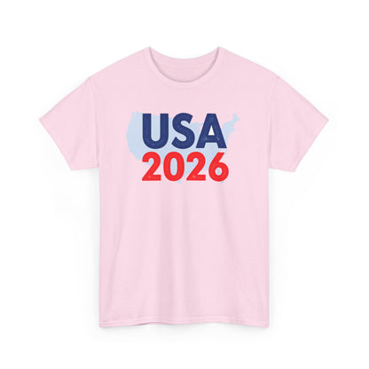 USA 2026 T-Shirt — Patriotic Supporter Tee