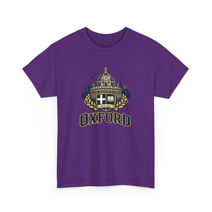 Oxford Crest T-Shirt — Vintage University Graphic Tee