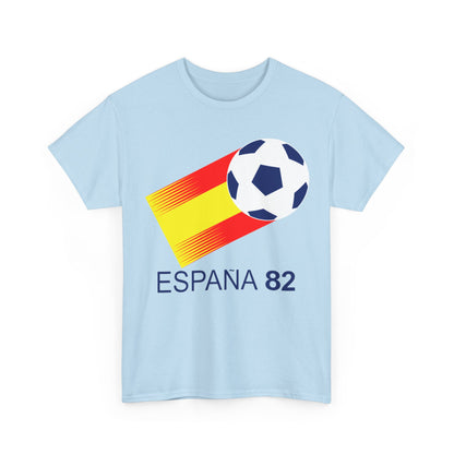 Spain 82 Soccer Tee – Retro España World Cup Football Shirt