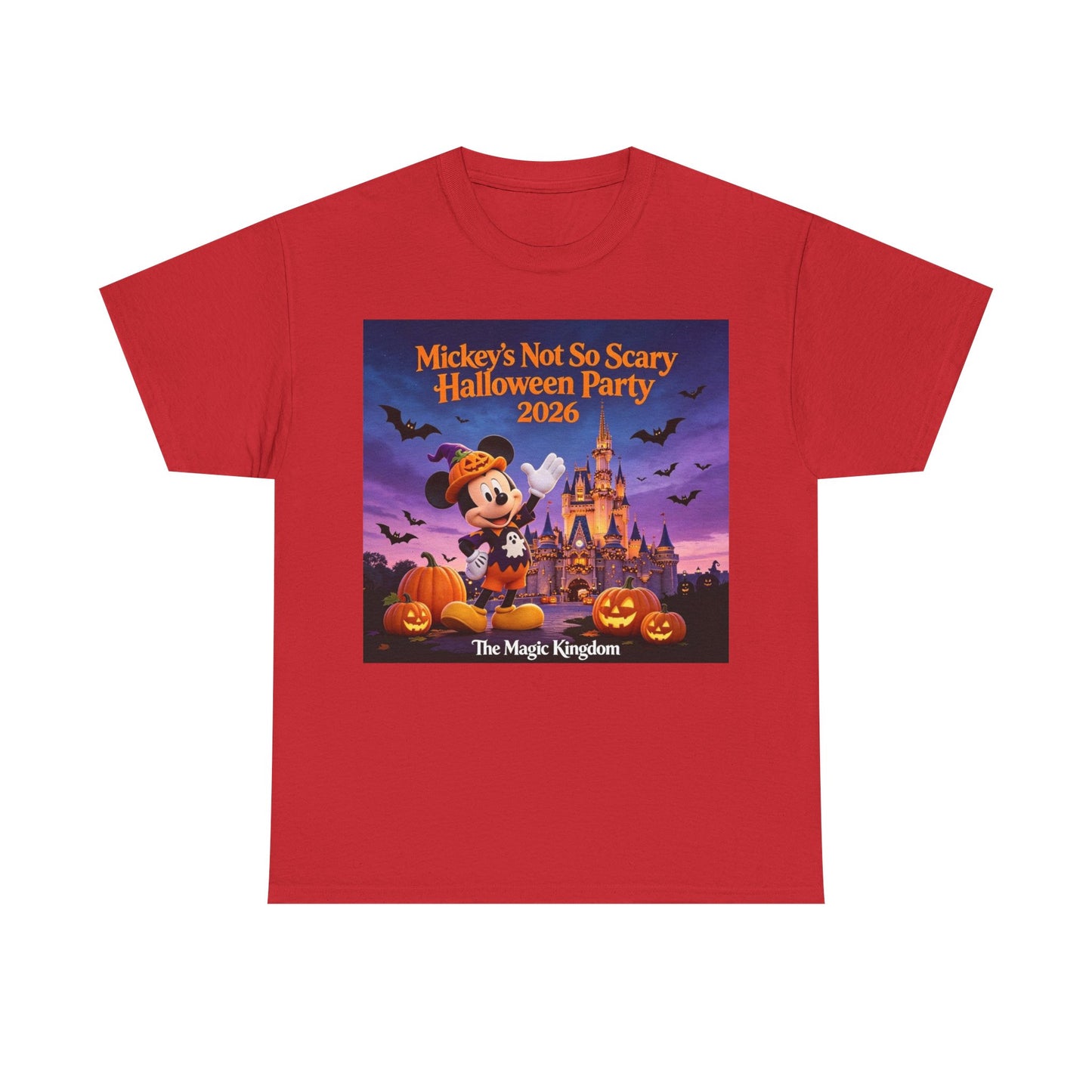 Halloween Party T‑Shirt — "Not So Scary" 2026 Magic Kingdom Tee