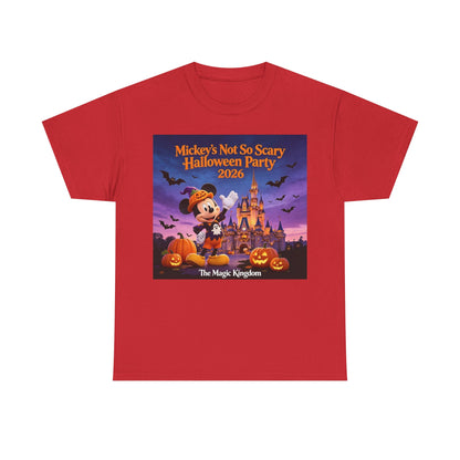 Halloween Party T‑Shirt — "Not So Scary" 2026 Magic Kingdom Tee