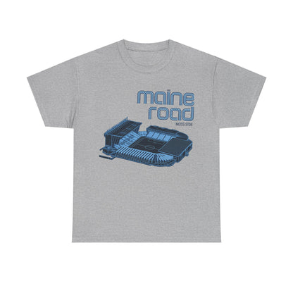 Maine Road Retro Stadium Tee — Vintage Football Arena Graphic Shirt