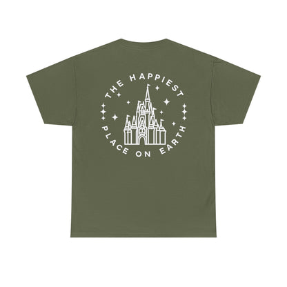 Castle Graphic Tee — "The Happiest Place on Earth" Theme Park T‑Shirt