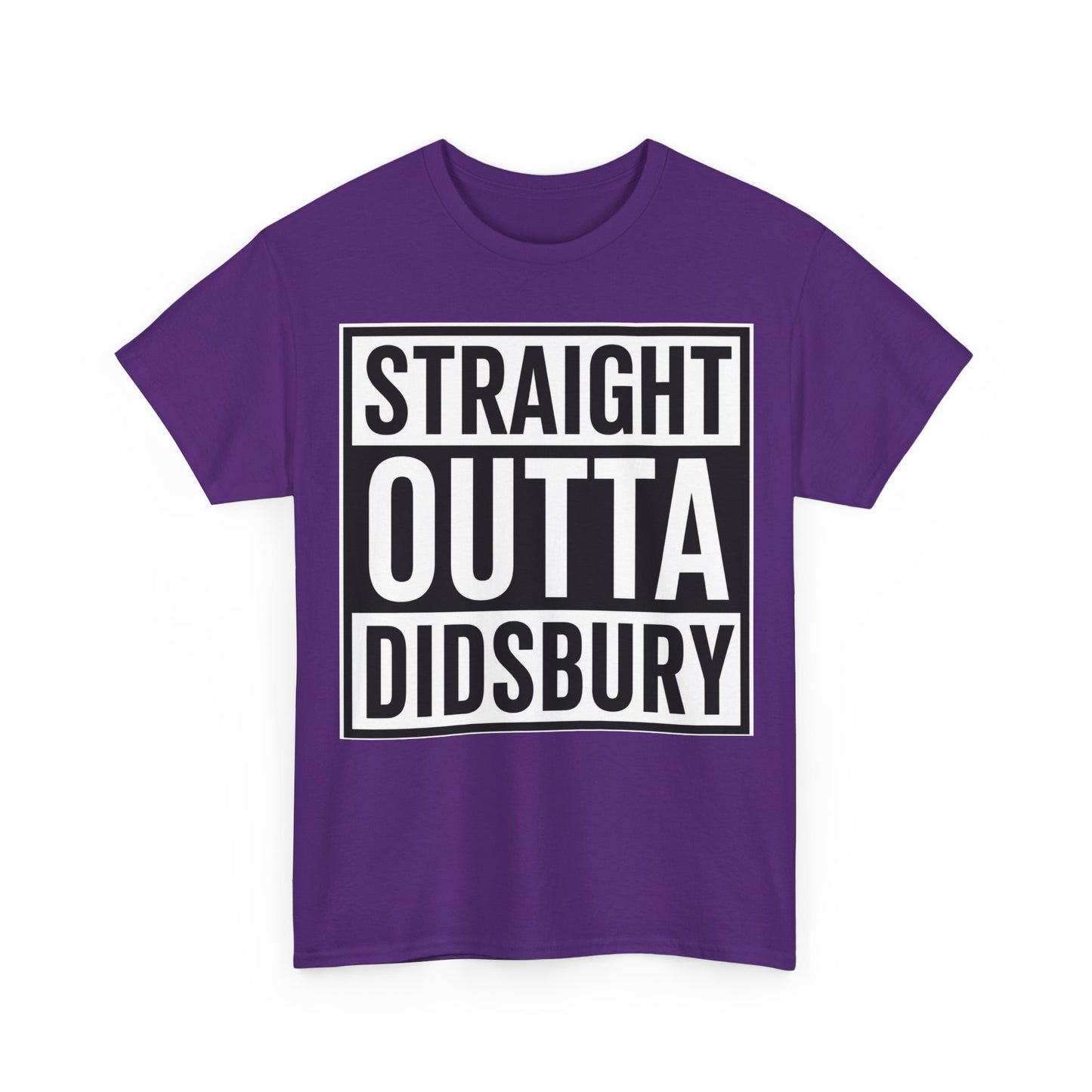Straight Outta Didsbury T‑Shirt — Graphic City Pride Tee