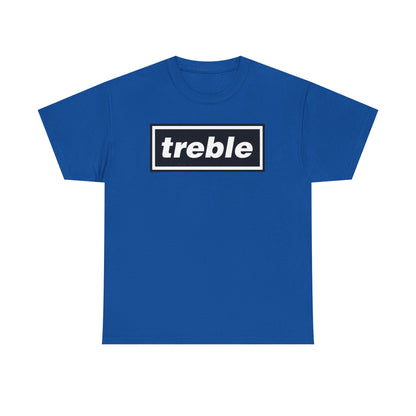 Manchester City Treble Logo T‑Shirt — Minimalist Music Tee for Musicians & Fans