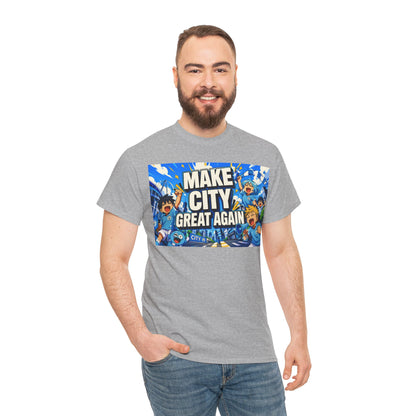 Make City Great Again Graphic Tee — Urban Skateboard Streetwear T-Shirt