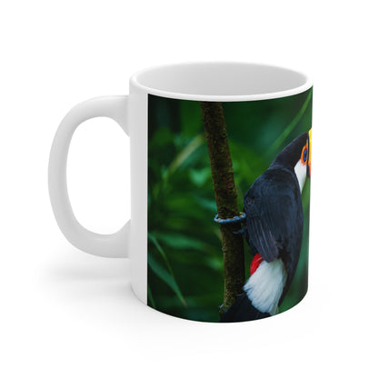 Toucan Photo Ceramic Coffee Mug – Tropical Bird 11oz & 15oz