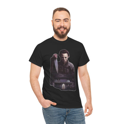 Michael Myers Horror T-Shirt – Halloween Masked Killer Graphic Tee