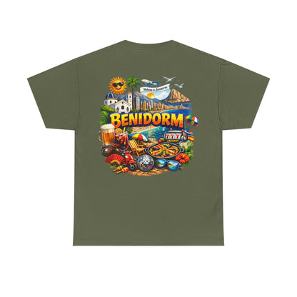 Benidorm Souvenir T‑Shirt — Spain Beach Holiday Graphic Tee