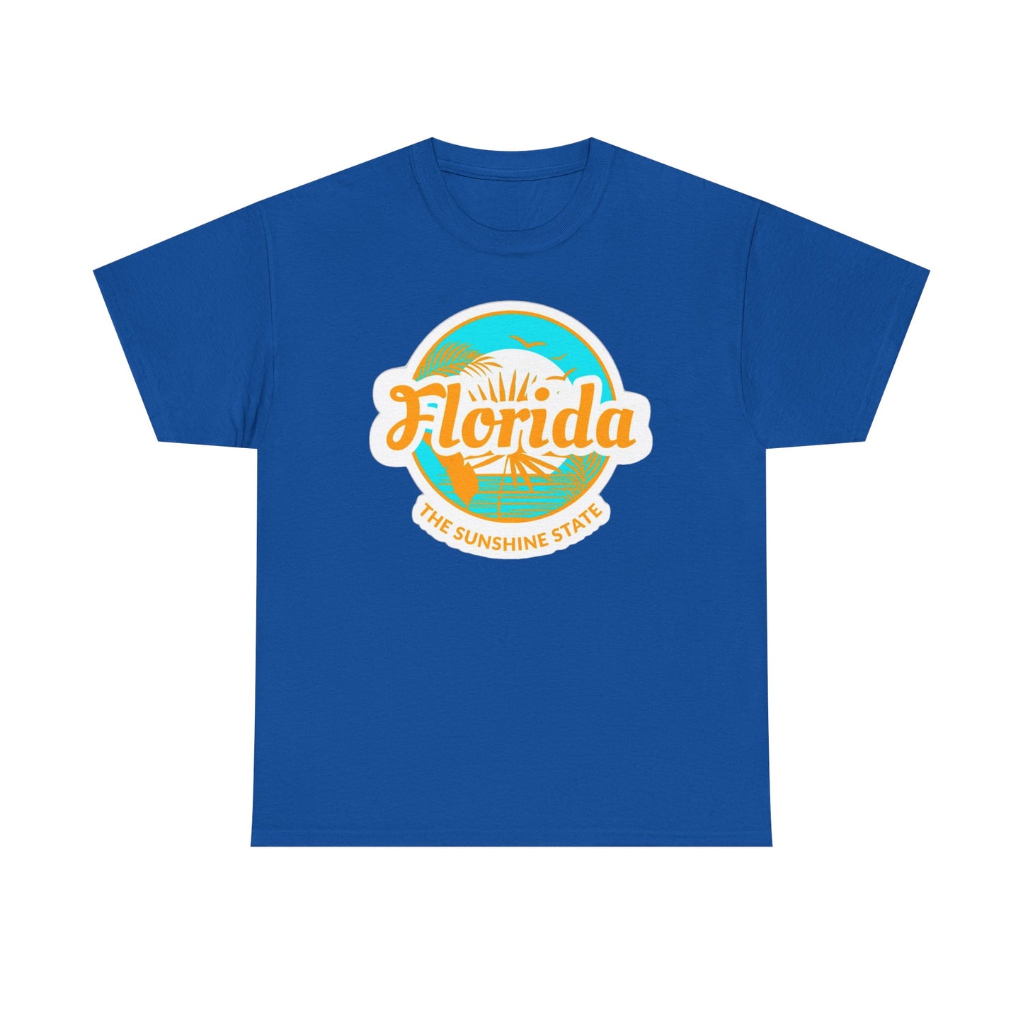 Florida Sunshine State T‑Shirt – Retro Beach Logo Tee