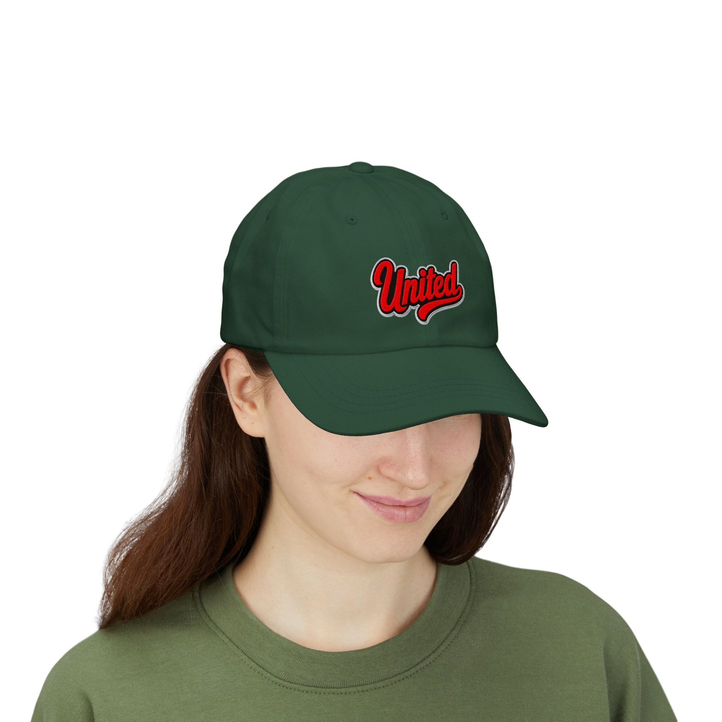 United Script Dad Cap