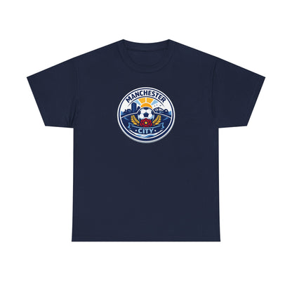 Manchester City Crest T-Shirt — Soccer Fan Tee