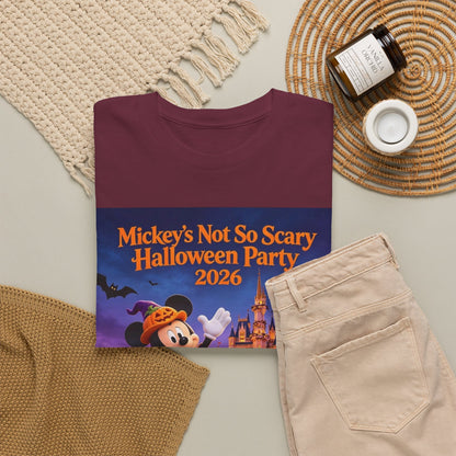 Halloween Party T‑Shirt — "Not So Scary" 2026 Magic Kingdom Tee