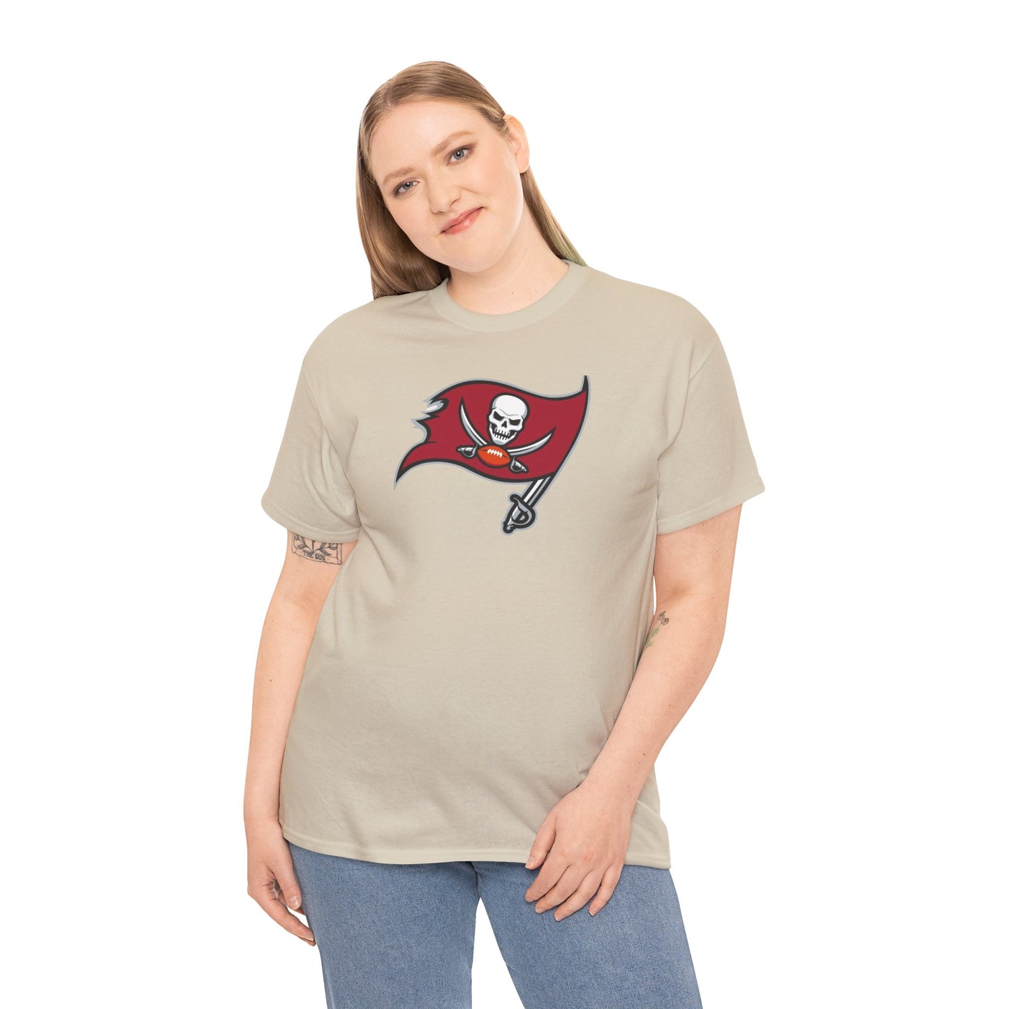 Tampa Bay Buccaneers Flag T-Shirt — Football Pirate Logo Tee