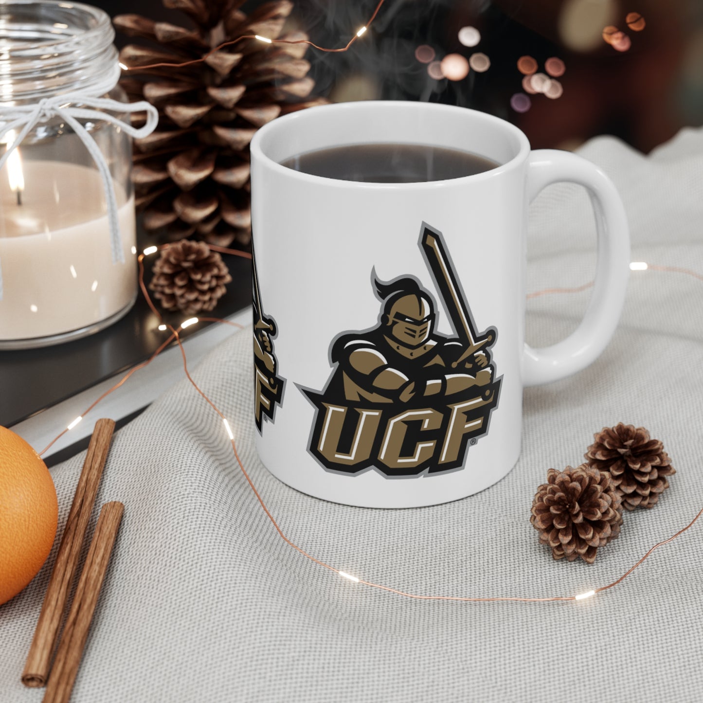 UCF Knights Ceramic Coffee Mug — 11oz & 15oz School Logo