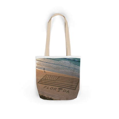 Florida Canvas Tote Bag, 5-Color Straps
