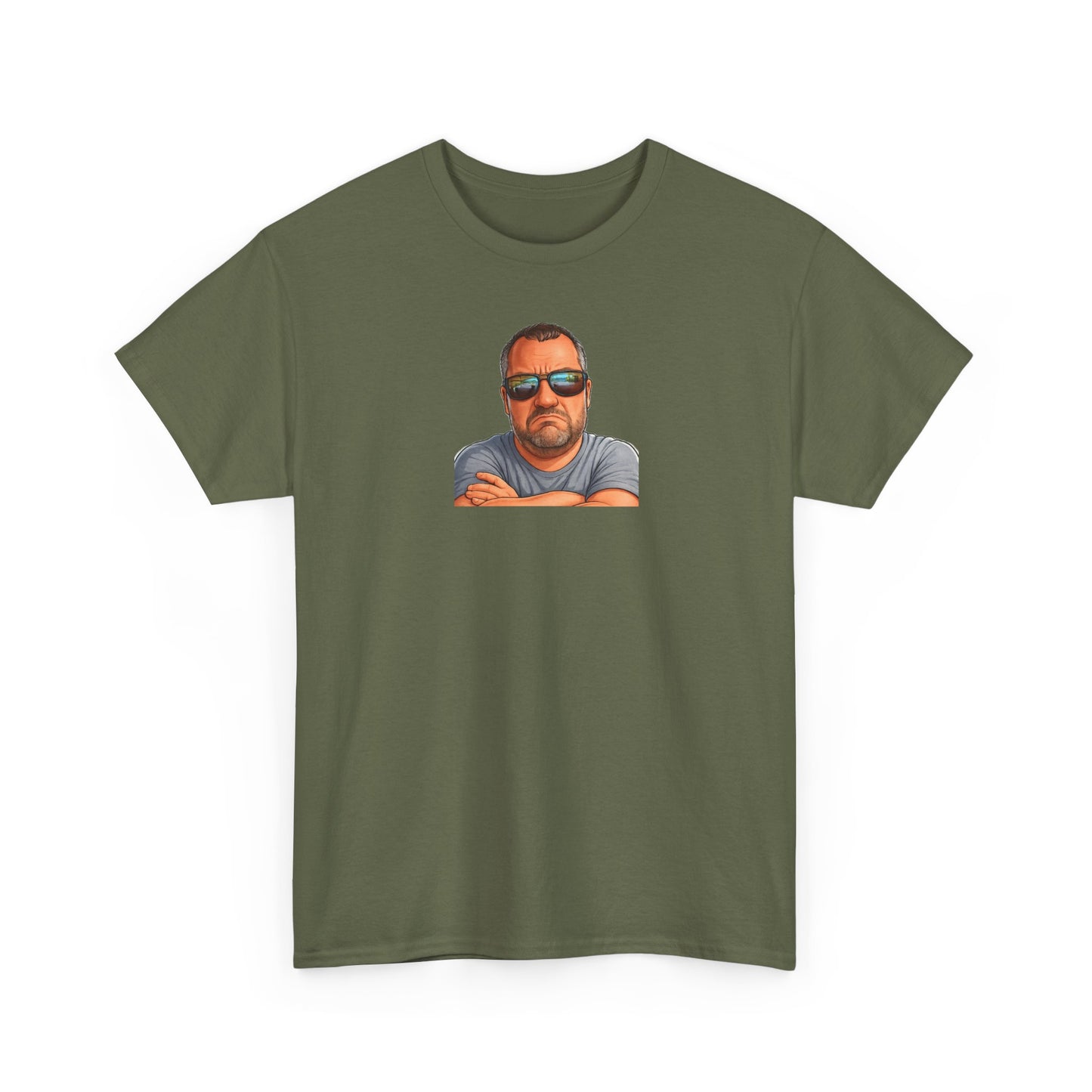 Go Ahead Make My Day T-Shirt — Sunglasses Guy Graphic Tee