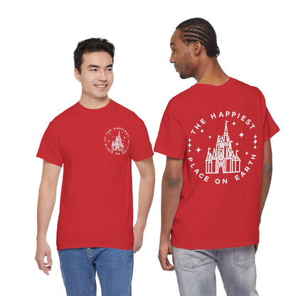 Castle Graphic Tee — "The Happiest Place on Earth" Theme Park T‑Shirt