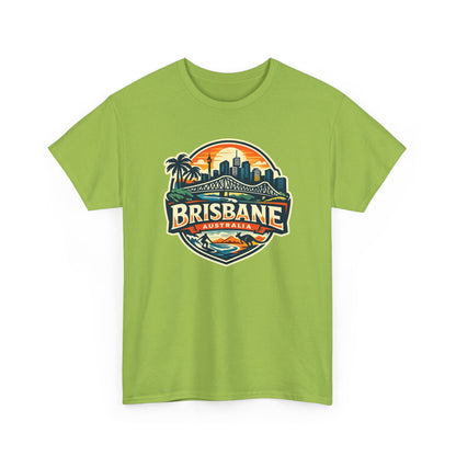 Brisbane Australia Vintage Sunset T-Shirt
