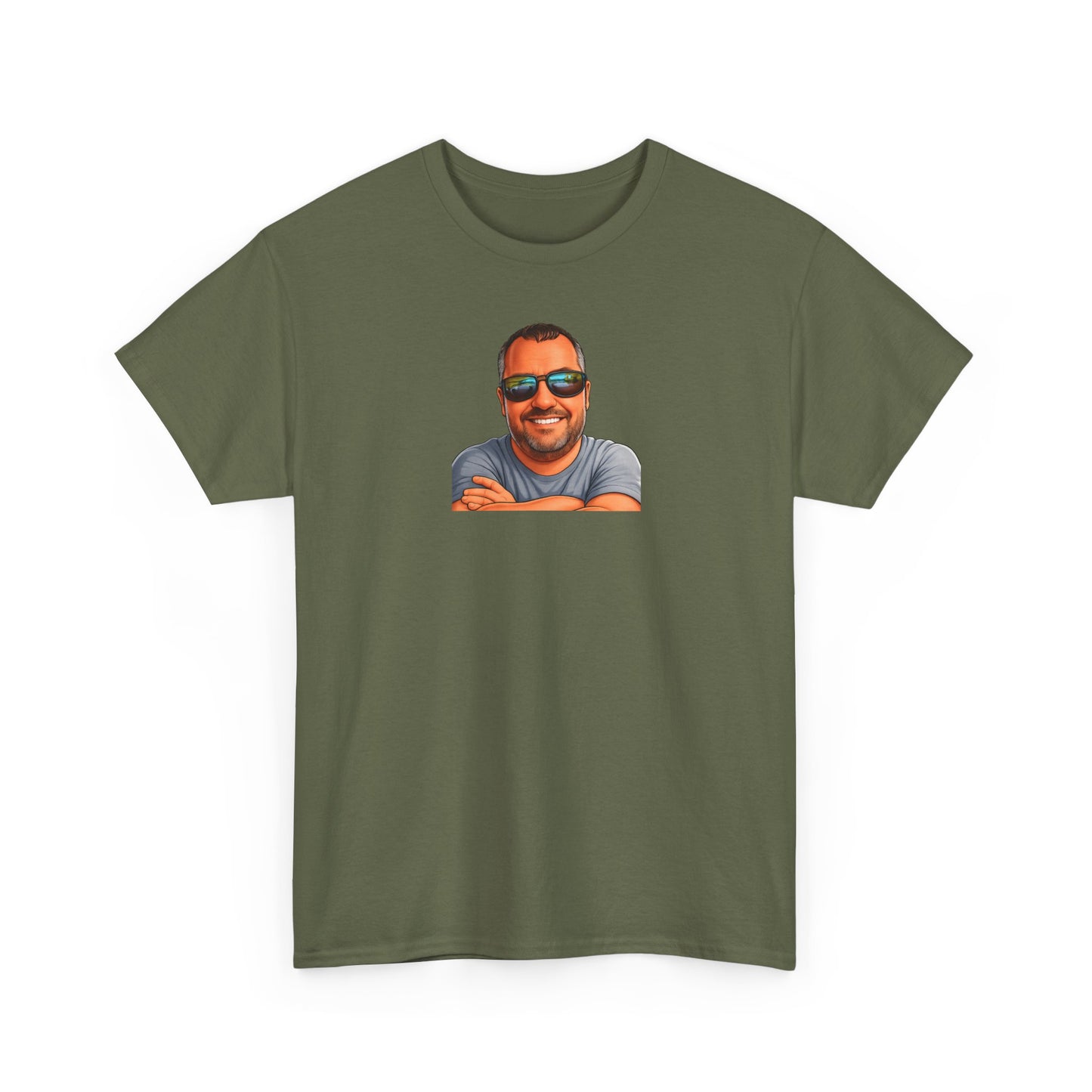 Graphic Tee — "E.T. Phoned Home" Smiling Guy Retro Design