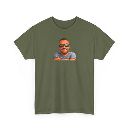 Graphic Tee — "E.T. Phoned Home" Smiling Guy Retro Design