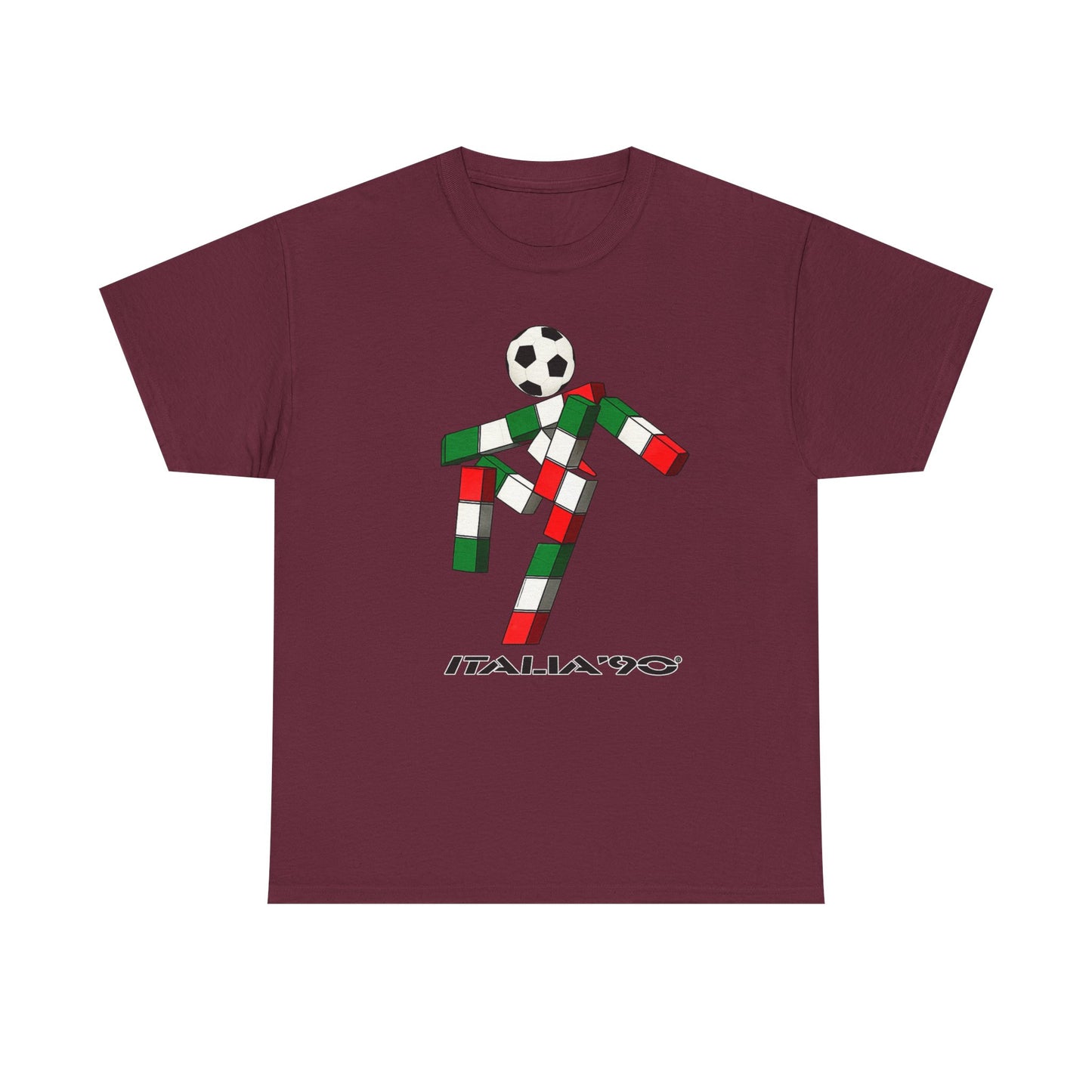 Italia '90 Soccer T‑Shirt — Retro Italian Football World Cup Tee