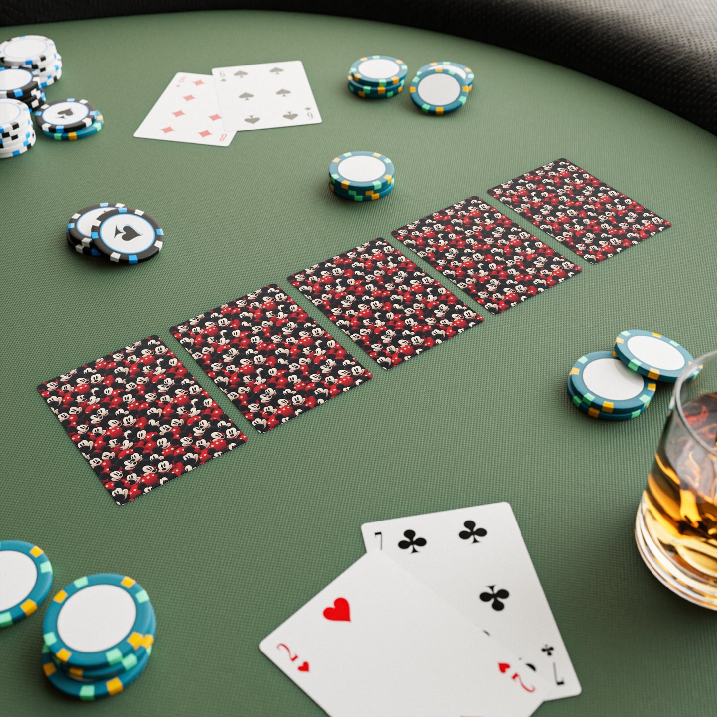 Mickey Mouse Playing / Poker Cards