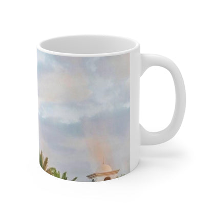 Disney Springs Water Tower Ceramic Coffee Mug — 11oz & 15oz