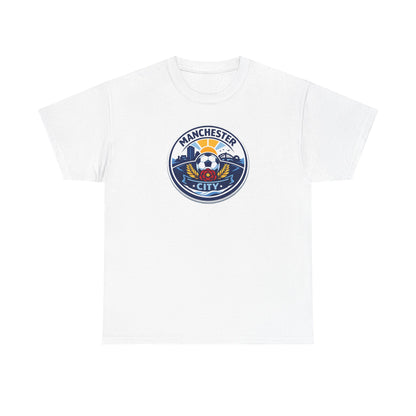 Manchester City Crest T-Shirt — Soccer Fan Tee