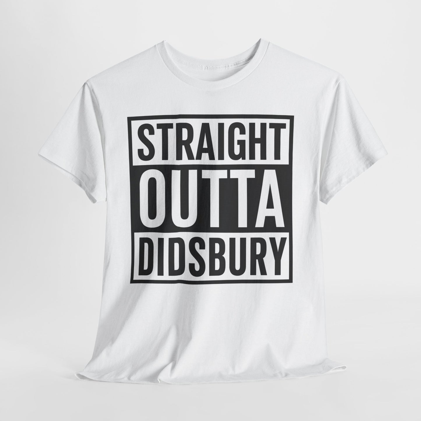 Straight Outta Didsbury T‑Shirt — Graphic City Pride Tee
